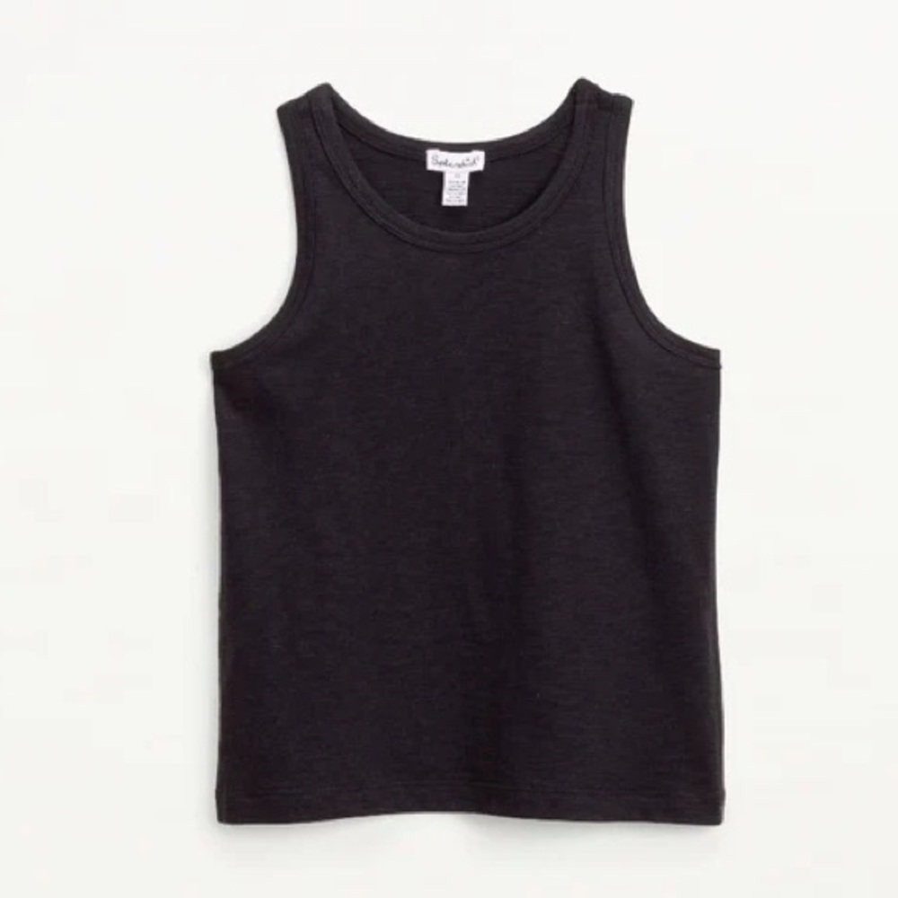 Splendid Black Sleeveless Tank Top girls size 14